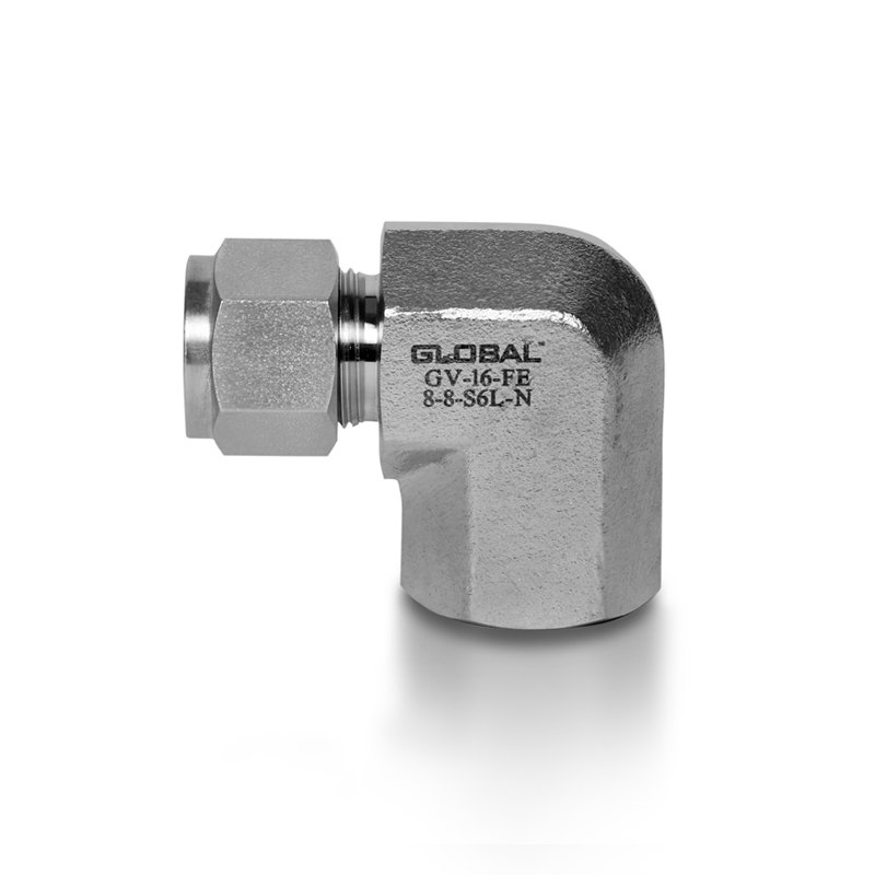 GV-16-FE, Female Elbow - Tube Fittings Manufacturers and suppliers in Egypt