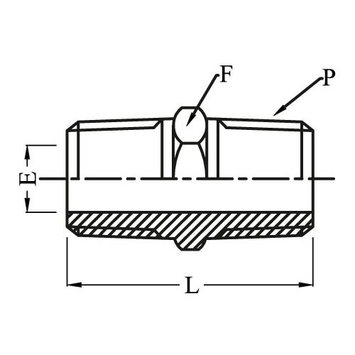 Nipple Pipe Fittings Manufacturers and suppliers in Hyderabad, Telangana, GV-203-N