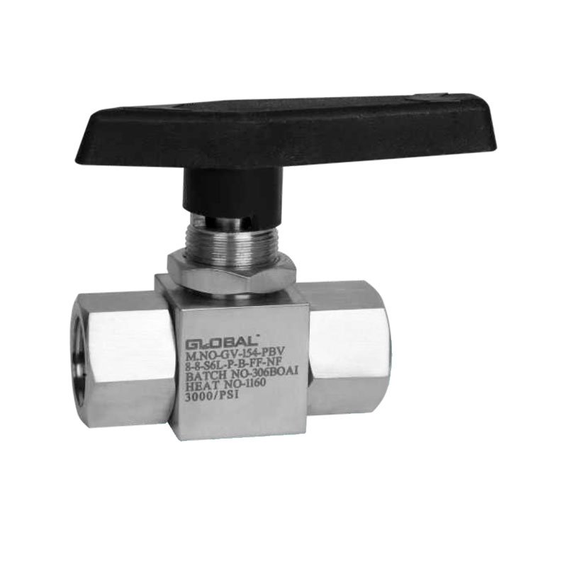 GV-154-P-BV, Panel Mount Ball Valve - Ball Valves