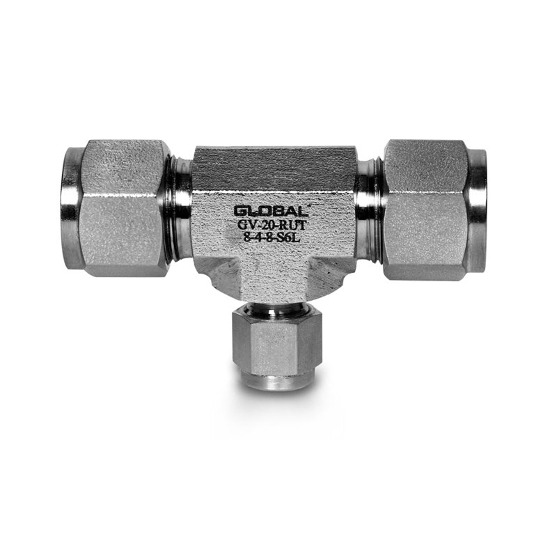 Reducing Union Tee Tube Fittings Manufacturers and suppliers in Hyderabad, Telangana, GV-20-RUT