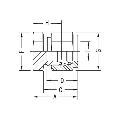 Tube End Closure Tube Fittings Manufacturers and suppliers in UAE, GV-12-TC